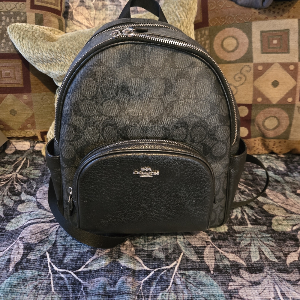 Coach Black Backpack for Men